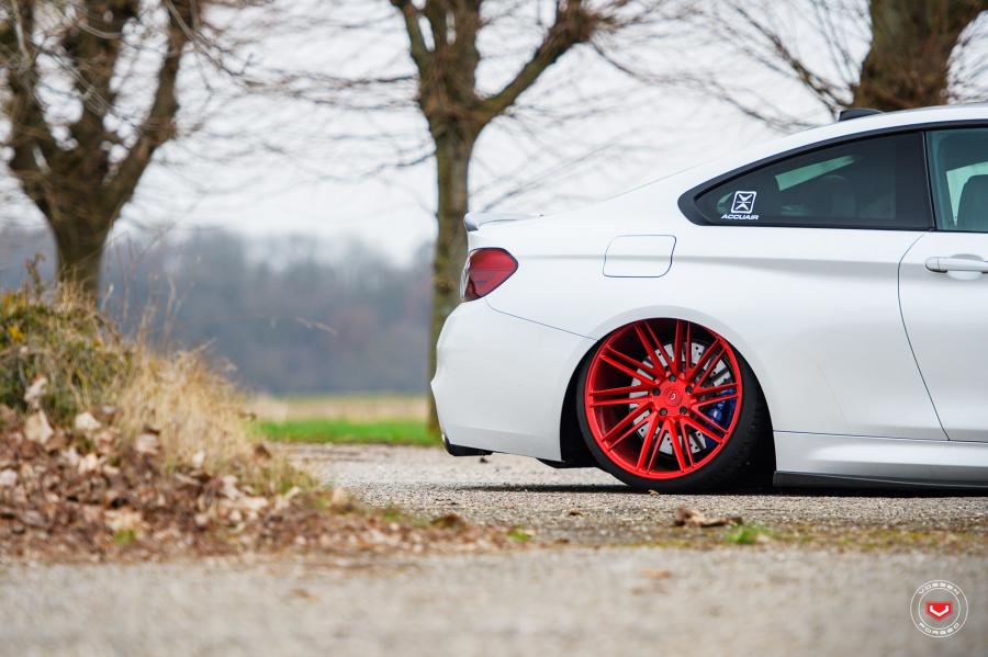  BMW M4 Coupe on Vossen Wheels (VPS-307T) 2017 года  (фото 16 из 20)